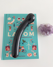 画像をギャラリービューアに読み込む, Dia - ブラックオブシディアンワンド/ Black Obsidian round top wand