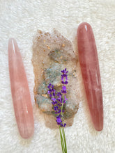 画像をギャラリービューアに読み込む, ローズクオーツワンド / Rose Quartz Pleasure Wand
