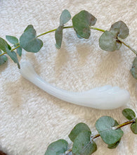 画像をギャラリービューアに読み込む, Angela-ミルクグラス天使の羽ワンド/ Milk Glass Angel Wing Wand