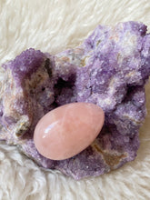 画像をギャラリービューアに読み込む, ローズクウォーツヨニエッグ/ Rose Quartz Yoni Egg -GIA certified