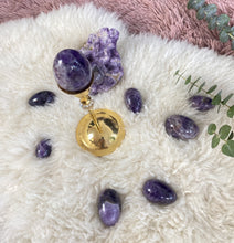 画像をギャラリービューアに読み込む, アメジストヨニエッグ / Amethyst Yoni eggs