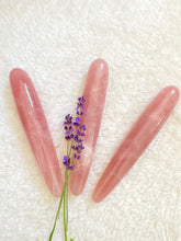 Load image into Gallery viewer, ローズクオーツワンド / Rose Quartz Pleasure Wand
